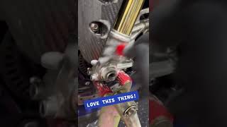 Cleaning by Yamaha R1M