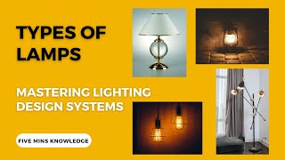 3) Mastering Lighting Design: Episode 3 - Types Of Lamps #typeoflamps #differenttypeoflamps