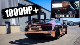 TWIN TURBO AUDI R8 MECHANIC RIDE ALONG **1000HP+**