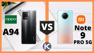 OPPO A94 VS REDMI NOTE 9 PRO 5G | UNDER 15000 PESOS | SPECS COMPARISON