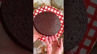 Next Level Chocolate layer Cake met Chocolade Tahin icing I Sofie Dumont #shorts