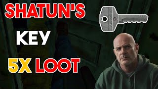 Looting Shatun's Key 5x from REF - Tarkov