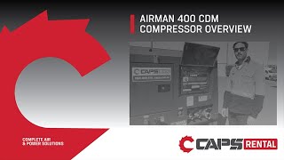 AIRMAN PDS400SC Rental Compressor Overview