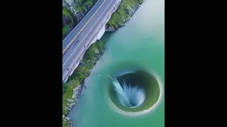 The world's largest drain is called the Morning Glory Spillway