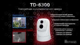 Поворотная мультисенсорная камера TD-6300