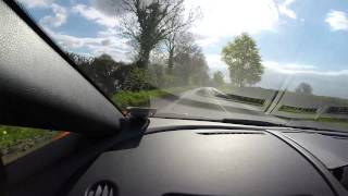 Lamborghini Gallardo Fast Drive Private Road GoPro 5.0 V10 Engine Noise with Acceleration 1080HD