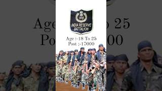 I.R.B vacancy 2023 #irb #army #shorts #ytshorts #trending #ytshorts