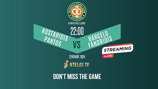 LIVE 🔴 Exhibition Padel match | KOSTARIDIS - PANTOS vs BARCELO - FANDRIDIS _ 23/7/2024