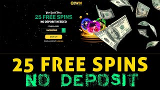 25 FREE SPINS NO DEPOSIT NEEDED | Special Australia Casino Bonus 2022