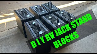 DIY RV Jack Block, Save money make your own