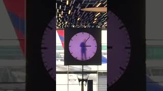 Amsterdam Airport Video Clock ✨ #shorts #viral #shortvideo #shortsvideo