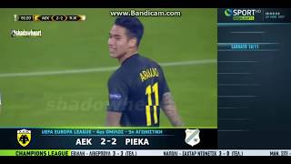 AEK ATHENS F.C - HNK RIJEKA 2-2 | (Στιγμιότυπα του αγώνα)