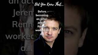 Can you believe Jeremy Renner used to do this? Please Like & Subscribe #didyouknowthat405