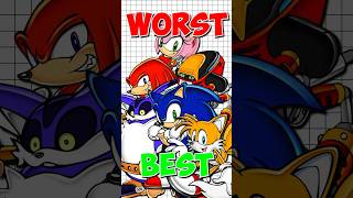 WORST to BEST Sonic Adventure Characters