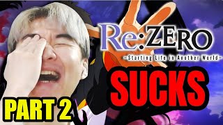 I TRIGGERED Triggered Senpai on the Re:Zero IS TRASH video 😂🤣