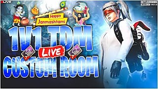 1v1 TDM LIVE BGMI 1V1 TDM LIVEBGMI CUSTOM ROOM LIVE Jenny Playzz M LIVE ROOM #bgmi