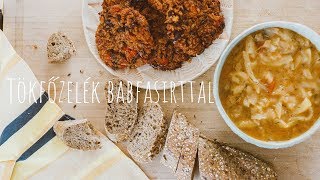 Tökfőzelék rizses babfasirttal | Yama Kitchen