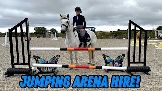 ARENA HIRE WITH DOROTHY AND WILLOW - JUMPING VLOG