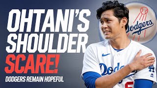 Ohtani’s Shoulder Scare! Dodgers Stay Hopeful Amid Injury Report