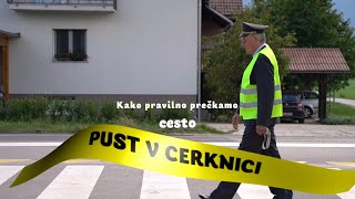 Pust v Cerknici - Varno v šolo 2024