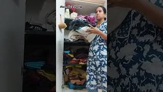 Husband துணி வெக்க big இடம் ✨ Shelf Cleaning Series #ytshorts #shorts #short #shortvideo #cleaning