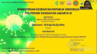 Seminar Nasional Jurusan Keperawatan Poltekkes Jakarta III