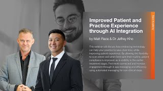 Race Academy Webinar: Improved Patient and Practice Experience through AI Integration