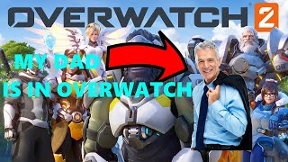 THEY ADDED MY DAD TO OVERWATCH!!! (Eye Tracker Enabled)