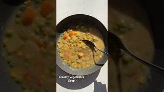 Creamy vegetables soup