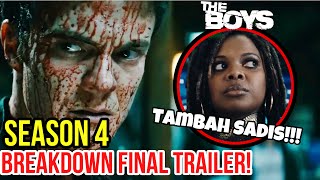 PENJELASAN FINAL TRAILER THE BOYS SEASON 4 2024 TAMBAH GILA SADIS! Breakdown FULL EASTER EGG REVIEW