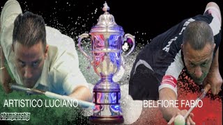 ARTISTICO LUCIANO VS BELFIORE FABIO Finale Campionato Italiano 2019 BILLIARD TV