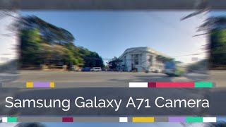 Samsung Galaxy A71 Camera