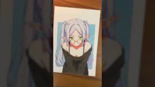 Drawing - Frieren | Pencil drawing #shorts #anime #frieren  #animedrawing #drawing  #art