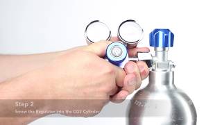 CO2Art Aquarium Dual Stage Regulator Installation Tutorial