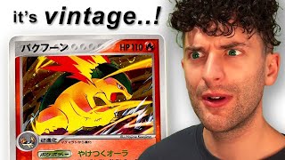 Vintage Pokemon Cards are way too Cheap