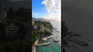 Amazing view Portofino with the drone DJI mini 4 Pro #dji