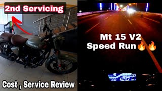 Classic 350 2nd Service | Mt 15 v2 Night Ride.