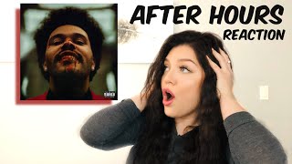 THE WEEKND - AFTER HOURS (ALBUM) REACTION/REVIEW!!!