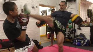 Tin Muay Thai Training September 2018