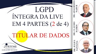 ÍNTEGRA DA LIVE "TITULAR DE DADOS" EM 4 PARTES (2 de 4)