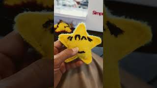 Felted star