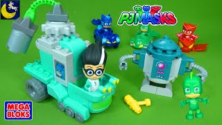 Unboxing PJ Masks Mega Bloks Toys Romeo's Lab Playset Building Set for Toddlers Kids Toy Video!