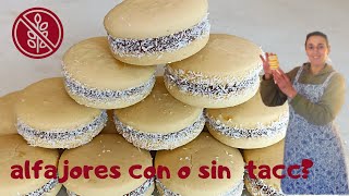 ALFAJORES, dos recetas en una! con o sin TACC, VOS ELEGÍS , todos los detalles....IMPERDIBLE!!!😋