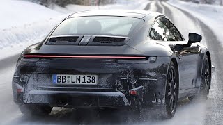 Potential 992.2 Porsche 911 Carrera Prototype Spied