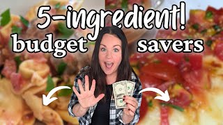 BUDGET FRIENDLY Recipes with only 5 INGREDIENTS | Cheap and Easy Recipes