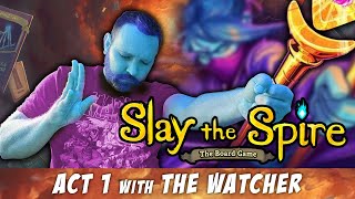 Slay the Spire: The Board Game,  Act 1 with The Watcher