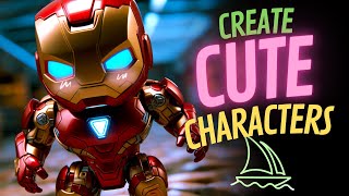 How to Create Cute Characters in Midjourney 🤩 Midjourney AI Tutorial