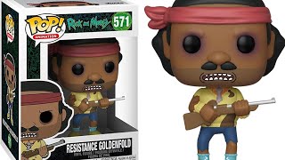 funko pop unboxing rick and morty resistance goldenfold (571)