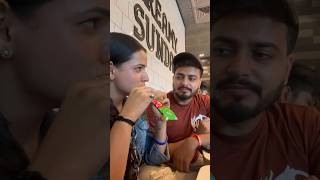 When You Both Are Foodie 🌯 | Masti With Boyfriend 😂 | Couplegoals | Shubnandu #shorts