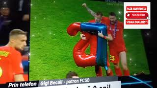 Declarații Gigi Becali După Meciul Steaua București - Farul Constanța 2-1,si câștigarea titlului!